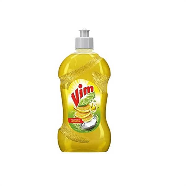 Vim Dishwash Liquid Gel Can - Lemon
